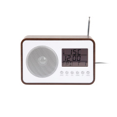 Budík a FM rádio Karlsson KA6036DW, 13cm